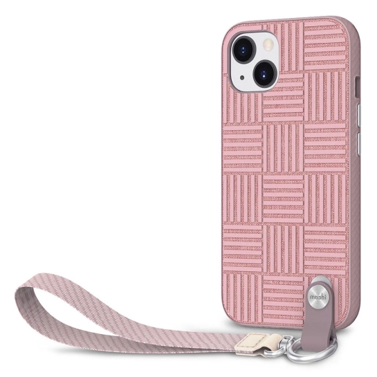 Чохол Moshi Altra Slim Hardshell Case with Wrist Strap Rose Pink for iPhone 13 - ціна, характеристики, відгуки, розстрочка, фото 3