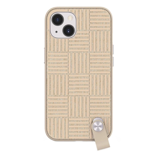 Чехол Moshi Altra Slim Hardshell Case with Wrist Strap Sahara Beige for iPhone 13
