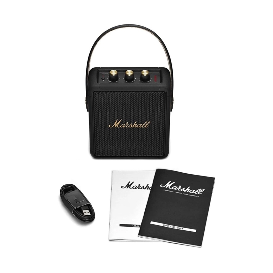 Портативна акустика Marshall Stockwell II Black and Brass - ціна, характеристики, відгуки, розстрочка, фото 6