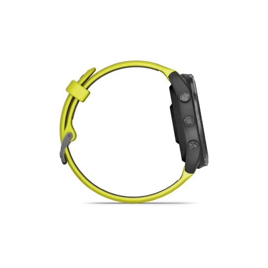 Спортивные часы Garmin Forerunner 965 Carbon Gray DLC Titanium Bezel with Black Case and Amp Yellow/Black Silicone Band - цена, характеристики, отзывы, рассрочка, фото 4