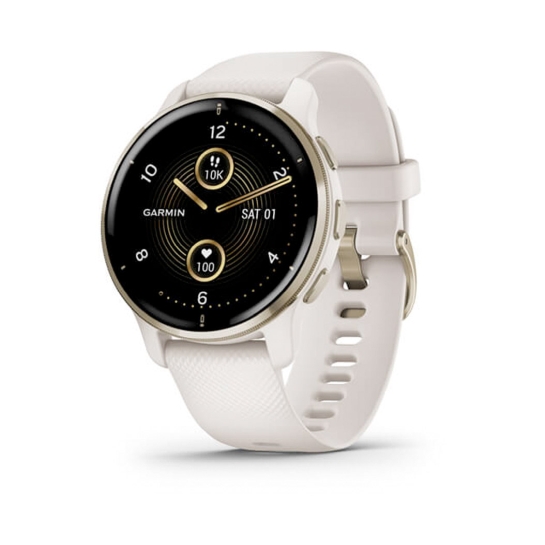 Спортивные часы Garmin Venu 2 Plus Ivory Cream Gold - цена, характеристики, отзывы, рассрочка, фото 1