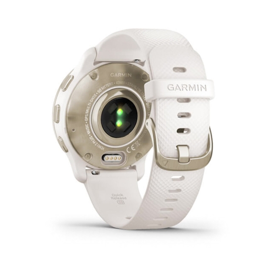 Спортивний годинник Garmin Venu 2 Plus Ivory Cream Gold - ціна, характеристики, відгуки, розстрочка, фото 4
