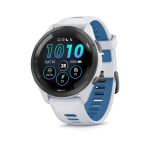 Спортивные часы Garmin Forerunner 265 Black Bezel w. Whitestone Case and Whitestone/Tidal Blue S. Band