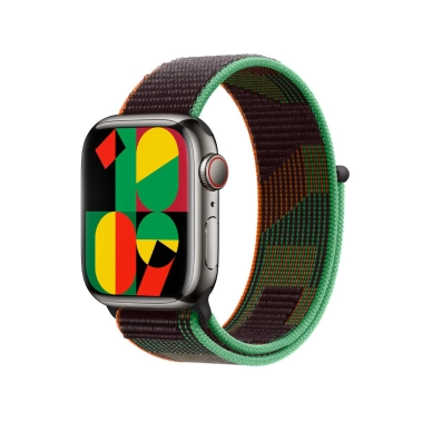 Ремешок Apple Sport Loop for Apple Watch 38mm/40mm/41mm Black Unity - цена, характеристики, отзывы, рассрочка, фото 1