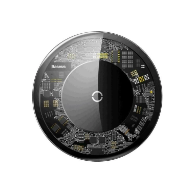 Беспроводное зарядное устройство Baseus Simple Wireless Charger 10W Crystal - цена, характеристики, отзывы, рассрочка, фото 1