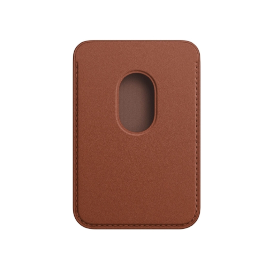 Чехол-бумажник iPhone Leather Wallet with MagSafe Umber - цена, характеристики, отзывы, рассрочка, фото 2