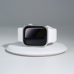 Б/У Смарт-часы Apple Watch 8 41mm Silver Aluminum Case with White Sport Band (Отличное)