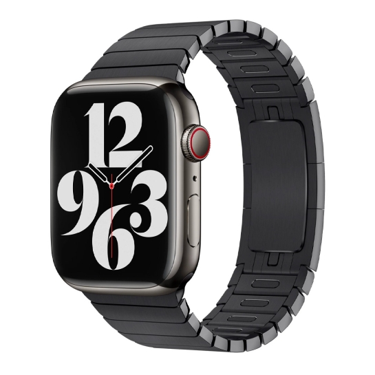 Ремінець Apple Link Bracelet for Apple Watch 42mm/44mm/45mm/49mm Space Black - цена, характеристики, отзывы, рассрочка, фото 1