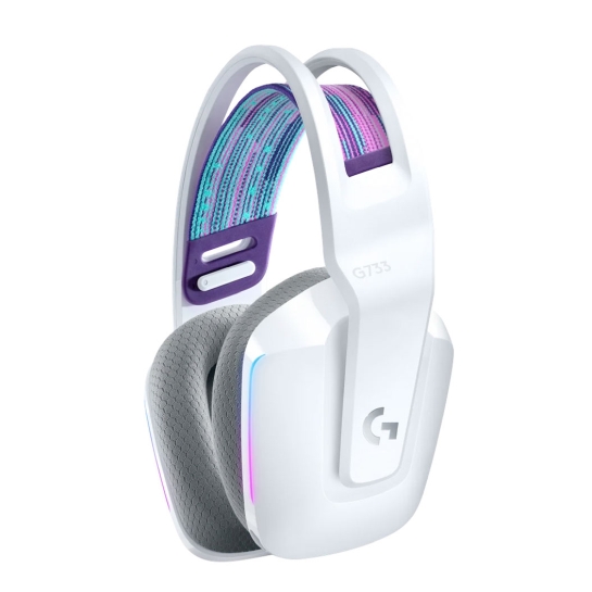 Игровая гарнитура Logitech G733 Lightspeed Wireless RGB White - цена, характеристики, отзывы, рассрочка, фото 2