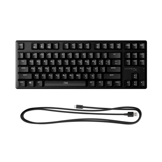 Клавіатура HyperX Alloy Origins Core Black - ціна, характеристики, відгуки, розстрочка, фото 2