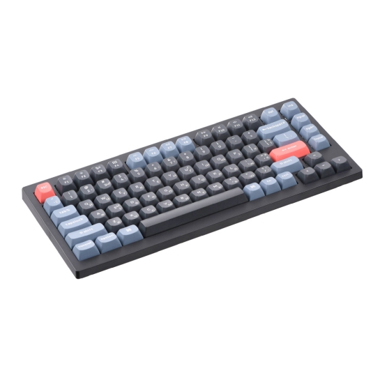 Клавіатура Keychron V1 84 Key QMK Gateron G PRO Blue Hot-Swap RGB Carbon Black - ціна, характеристики, відгуки, розстрочка, фото 5