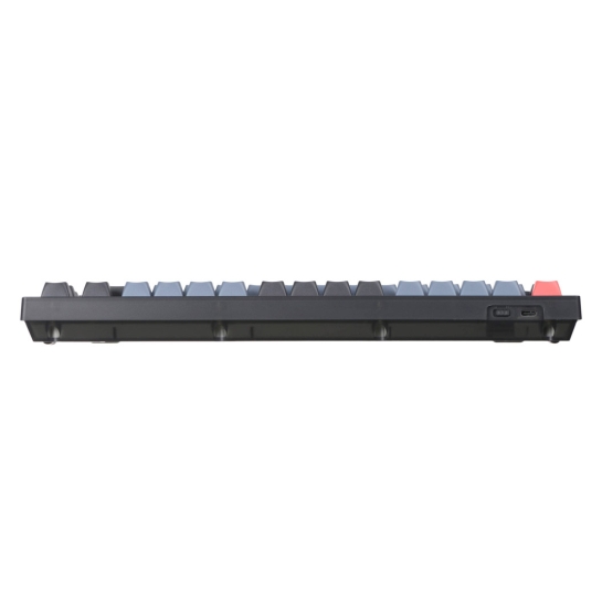 Клавіатура Keychron V1 84 Key QMK Gateron G PRO Blue Hot-Swap RGB Frosted Black - ціна, характеристики, відгуки, розстрочка, фото 2