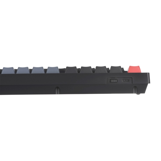 Клавіатура Keychron V1 84 Key QMK Gateron G PRO Blue Hot-Swap RGB Knob Carbon Black - ціна, характеристики, відгуки, розстрочка, фото 3