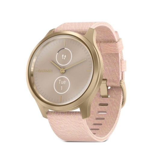 Спортивний годинник Garmin Vivomove Style Light Gold Blush Pink - ціна, характеристики, відгуки, розстрочка, фото 1