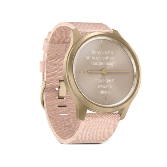 Спортивний годинник Garmin Vivomove Style Light Gold Blush Pink - ціна, характеристики, відгуки, розстрочка, фото 2