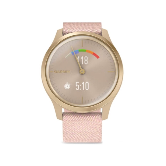 Спортивные часы Garmin Vivomove Style Light Gold Blush Pink - цена, характеристики, отзывы, рассрочка, фото 3