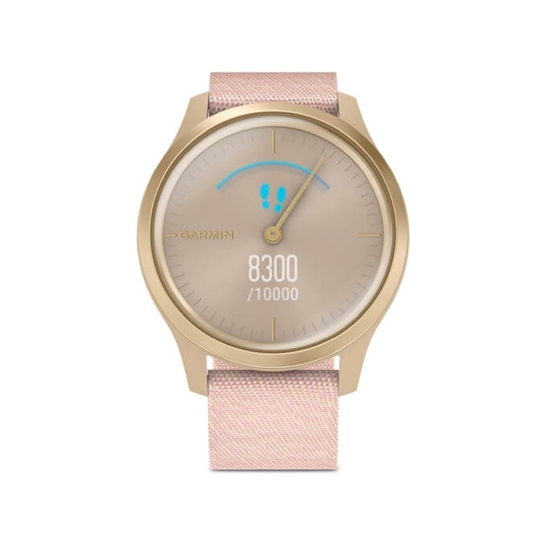 Спортивний годинник Garmin Vivomove Style Light Gold Blush Pink - ціна, характеристики, відгуки, розстрочка, фото 4