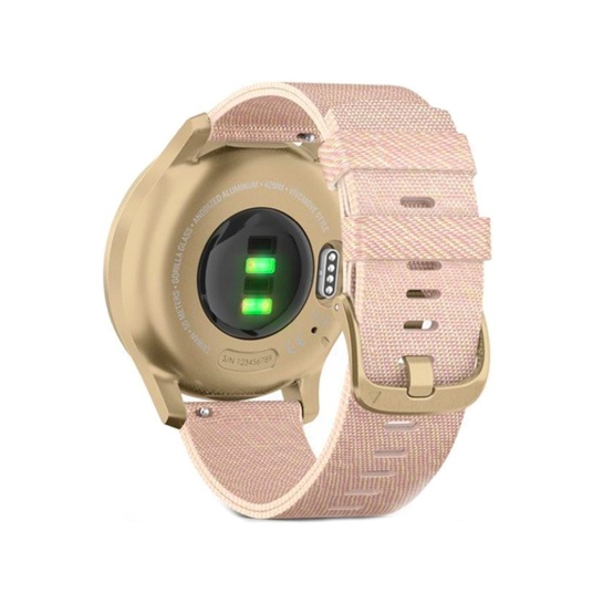 Спортивний годинник Garmin Vivomove Style Light Gold Blush Pink - ціна, характеристики, відгуки, розстрочка, фото 6