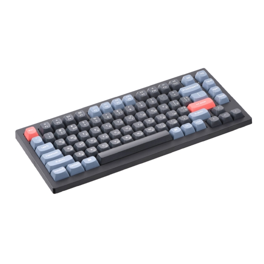 Клавіатура Keychron V1 84 Key QMK Gateron G PRO Brown Hot-Swap RGB Carbon Black - ціна, характеристики, відгуки, розстрочка, фото 3