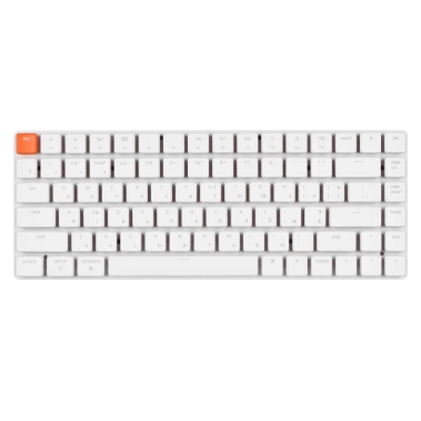 Клавіатура Keychron K3 84 Key Gateron Blue Wireless UA White - цена, характеристики, отзывы, рассрочка, фото 1