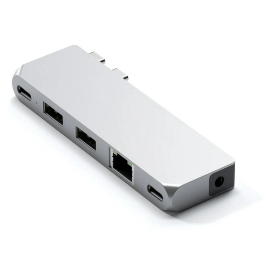 USB-хаб Satechi Aluminum USB-C Pro Hub Mini Adapter Silver