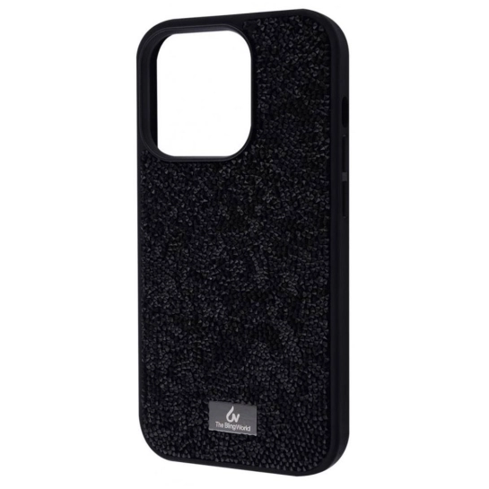 Чехол Bling World Rock Diamond Case for iPhone 14 Pro Max Black