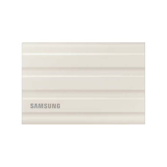 SSD накопичувач SAMSUNG T7 Shield 2TB Beige - ціна, характеристики, відгуки, розстрочка, фото 1