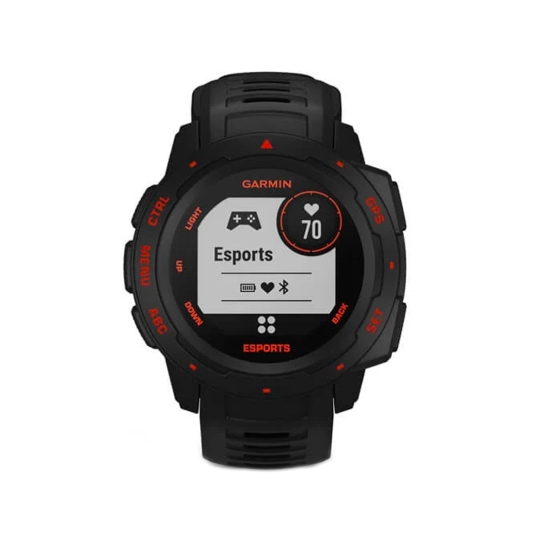 Спортивний годинник Garmin Instinct Esports Edition Black Lava - ціна, характеристики, відгуки, розстрочка, фото 2