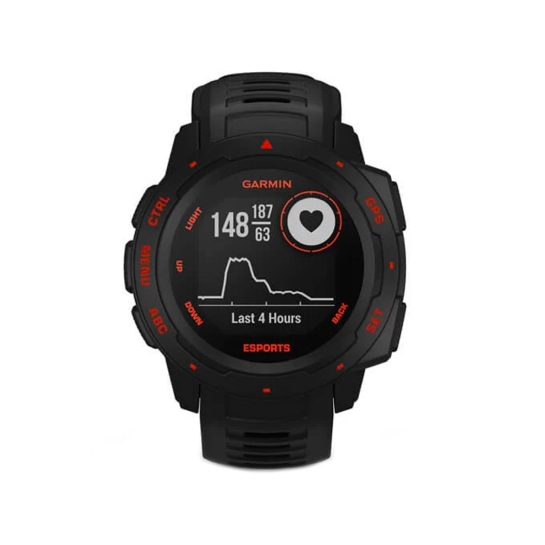 Спортивний годинник Garmin Instinct Esports Edition Black Lava - ціна, характеристики, відгуки, розстрочка, фото 4