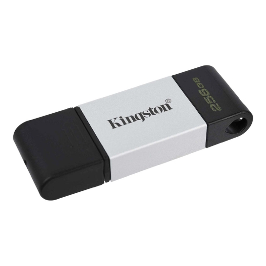 Зовнішній накопичувач Kingston 256GB DataTraveler 80 USB-C 3.2 - ціна, характеристики, відгуки, розстрочка, фото 2