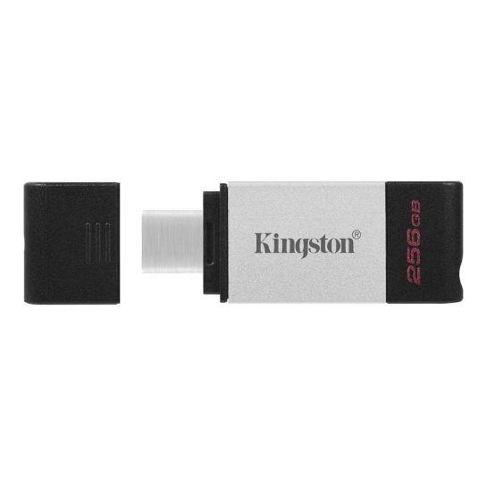 Зовнішній накопичувач Kingston 256GB DataTraveler 80 USB-C 3.2 - ціна, характеристики, відгуки, розстрочка, фото 3