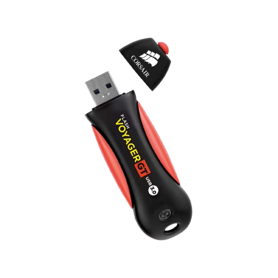 Зовнішній накопичувач Corsair 256GB Flash Voyager GT USB 3.0 Black-Red - ціна, характеристики, відгуки, розстрочка, фото 2