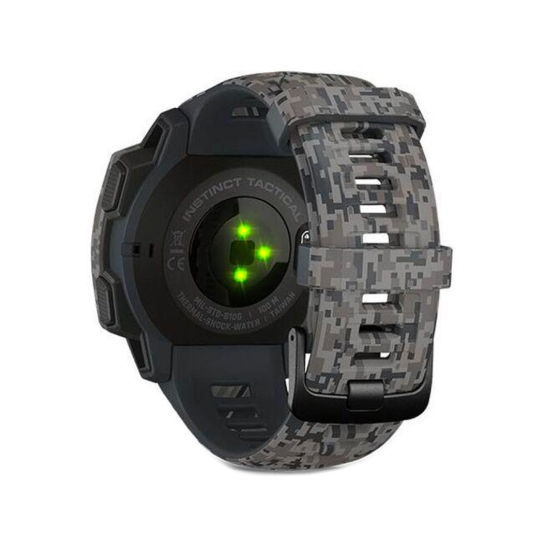Спортивний годинник Garmin Instinct Tactical Edition Outdoor GPS Watch Camo Graphite - ціна, характеристики, відгуки, розстрочка, фото 4