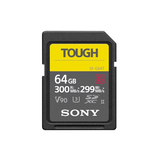 Карта памяти Sony 64GB SDXC UHS-II U3 V90 Tough - цена, характеристики, отзывы, рассрочка, фото 1