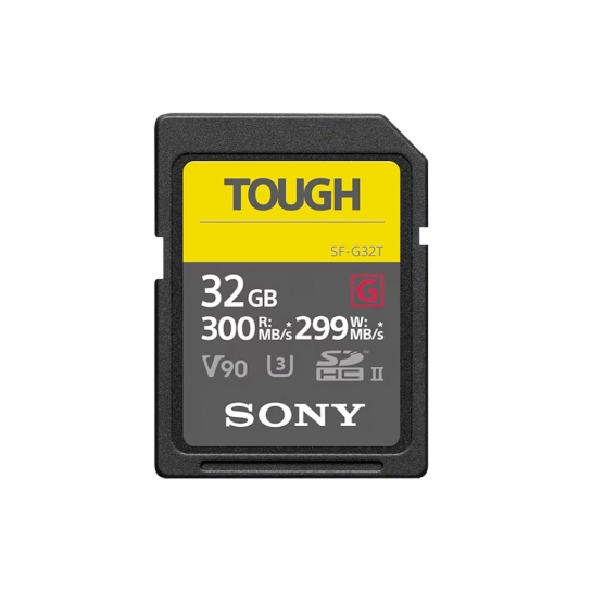 Карта пам'яті Sony 32GB SDXC UHS-II U3 V90 Tough - цена, характеристики, отзывы, рассрочка, фото 1
