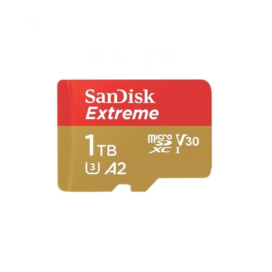 Карта пам'яті SanDisk 1TB microSDXC UHS-I U3 V30 A2 Extreme - цена, характеристики, отзывы, рассрочка, фото 1