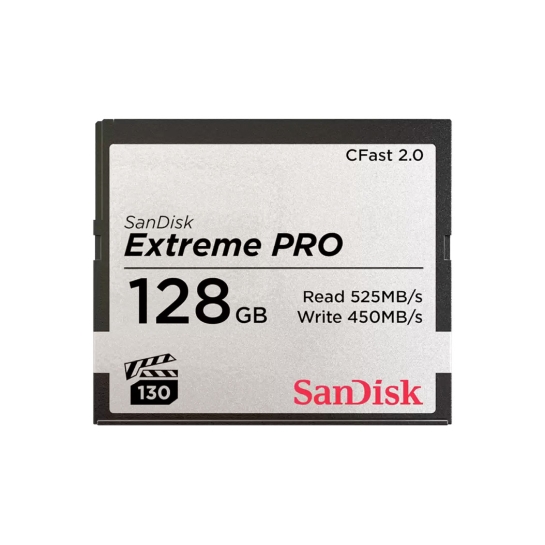 Карта пам'яті SanDisk 128GB Extreme Pro CFast 2.0 - цена, характеристики, отзывы, рассрочка, фото 1