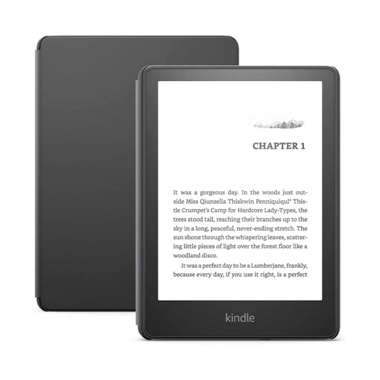 Електронна книга Amazon Kindle Paperwhite Kids 11th Gen. 8GB Black with Black Cover 2021 - ціна, характеристики, відгуки, розстрочка, фото 1