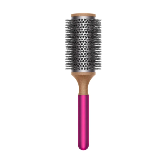 Круглая щетка для волос Dyson Vented Barrel Brush 45mm Iron/Fuchsia