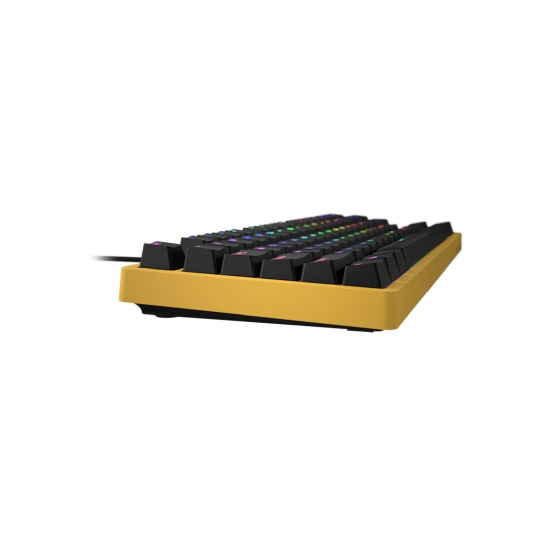 Клавіатура HATOR Rockfall EVO TKL Optical Yellow - ціна, характеристики, відгуки, розстрочка, фото 3