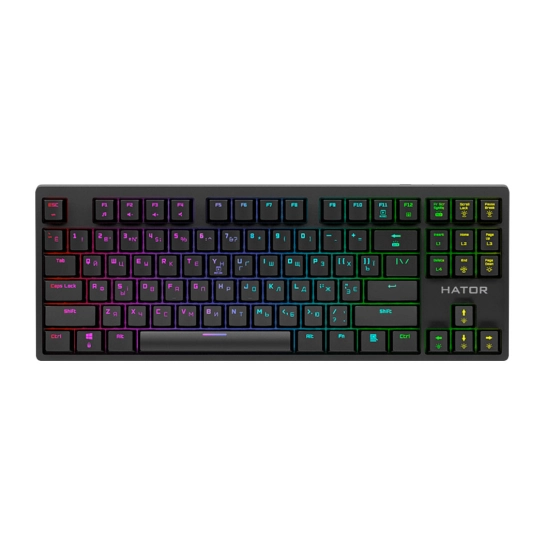 Клавиатура HATOR Rockfall TKL Mecha Pink Black