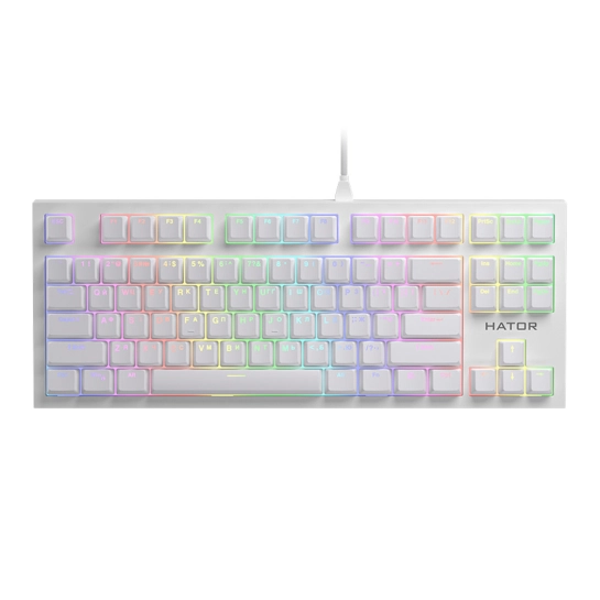 Клавіатура HATOR Skyfall TKL PRO White
