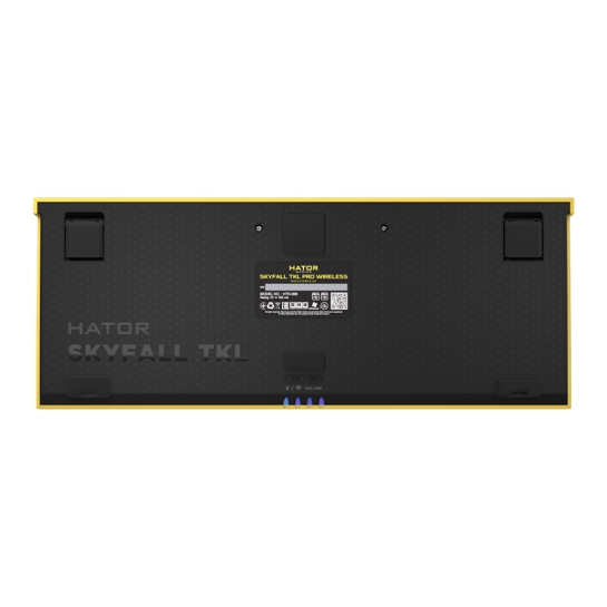 Клавіатура HATOR Skyfall TKL PRO Wireless Yellow - ціна, характеристики, відгуки, розстрочка, фото 3