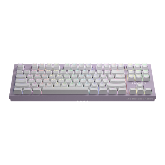 Клавіатура HATOR Skyfall TKL PRO Wireless Lilac - ціна, характеристики, відгуки, розстрочка, фото 2
