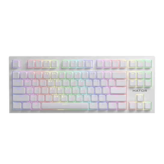 Клавіатура HATOR Skyfall TKL PRO Wireless White