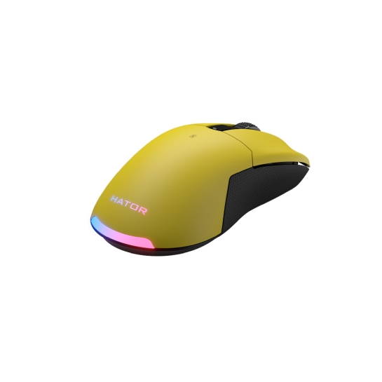 Миша Hator Pulsar Wireless Yellow - ціна, характеристики, відгуки, розстрочка, фото 2