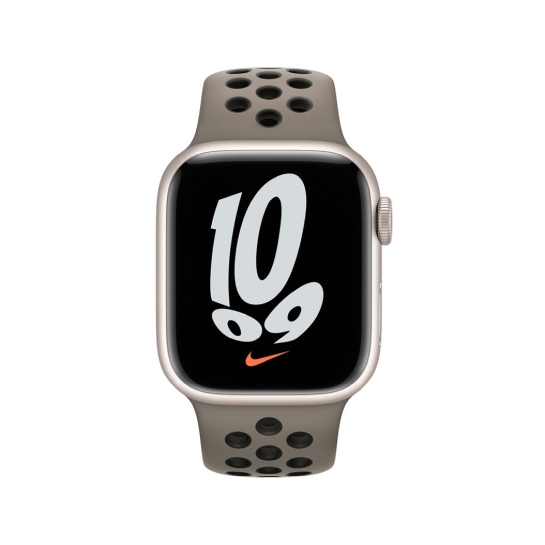 Ремешок Apple Nike Sport Band for Apple Watch 38mm/40mm/41mm Olive Grey/Black - цена, характеристики, отзывы, рассрочка, фото 1