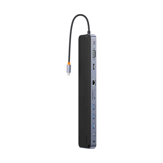 USB-хаб Baseus EliteJoy Gen2 11-Port Type-C HUB Adapter - ціна, характеристики, відгуки, розстрочка, фото 5