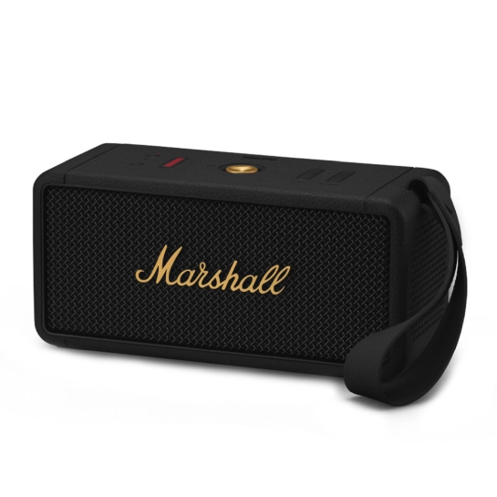 Портативна акустика Marshall Middleton Black and Brass - ціна, характеристики, відгуки, розстрочка, фото 4