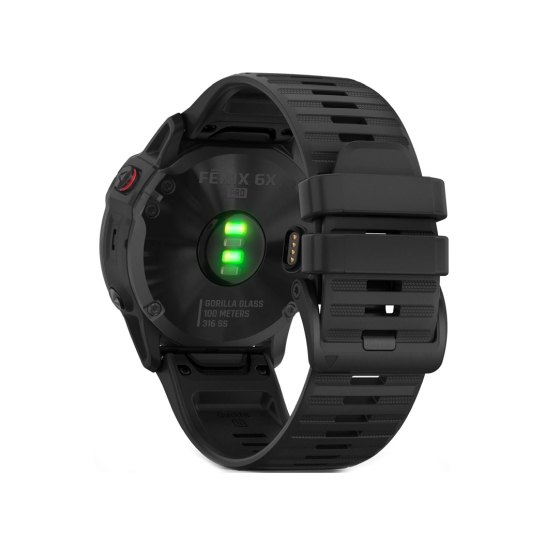 Спортивний годинник Garmin Fenix 6X Pro Black with Black Band - ціна, характеристики, відгуки, розстрочка, фото 6